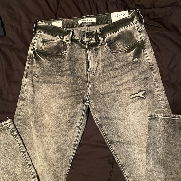PacSun Men's Black Jeans - Picture 1 of 3